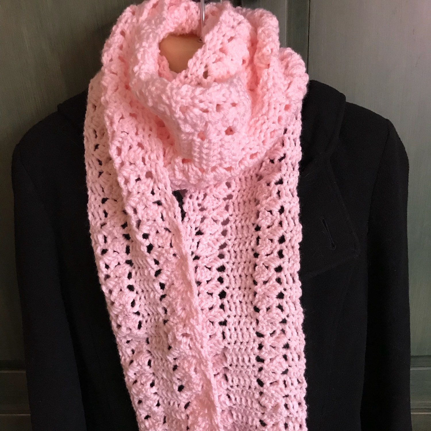 I love you to the moon and back crochet baby blanket made