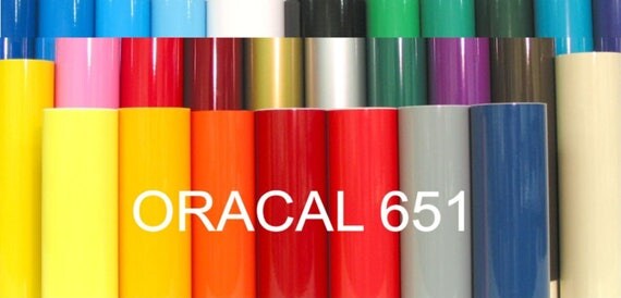 10 Sheets ORACLE 651 Craft Hobby Vinyl. 50 colors available.