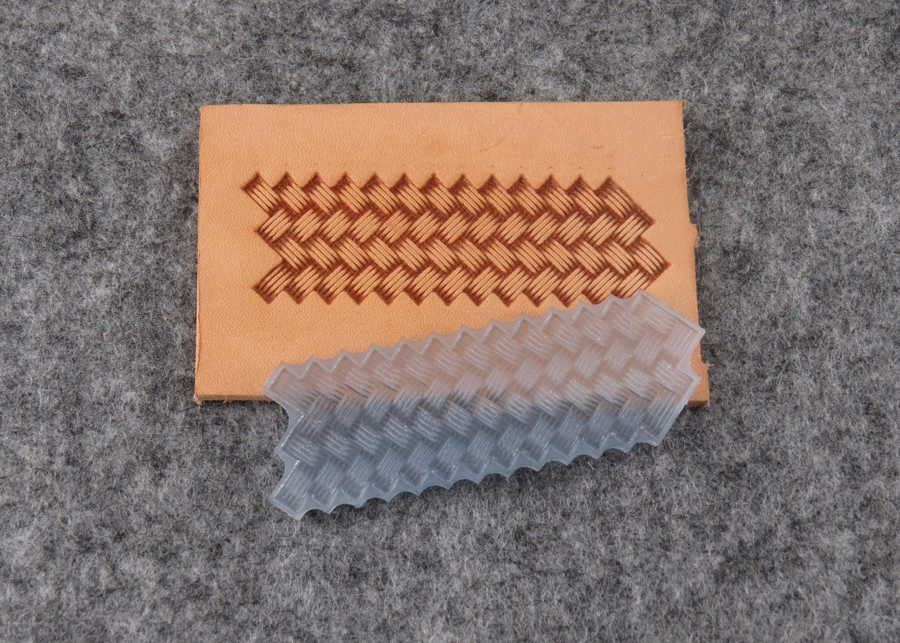 3D Stamp Leather Embossing Plate for stamping VegTan Tooling