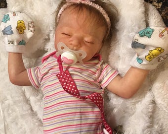 Little baby girl. Reborn,