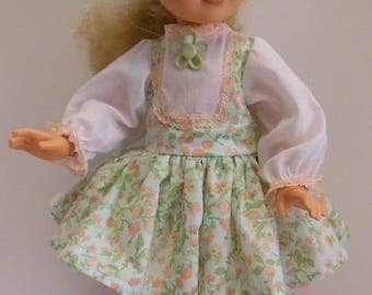 Green Jumper Style Dress Set for Tomy 17” Kimberly Dolls
