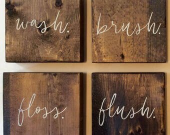 Rustic Wall Decor For Bathroom bathroom wall decor | etsy Rustic Wall Decor For Bathroom bathroom wall decor | etsy