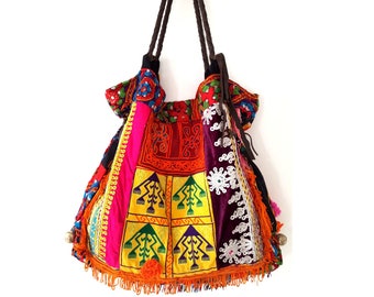 Gypsy bag Banjara Bag Bohemian Hippy look Handmade Women Hobo bag