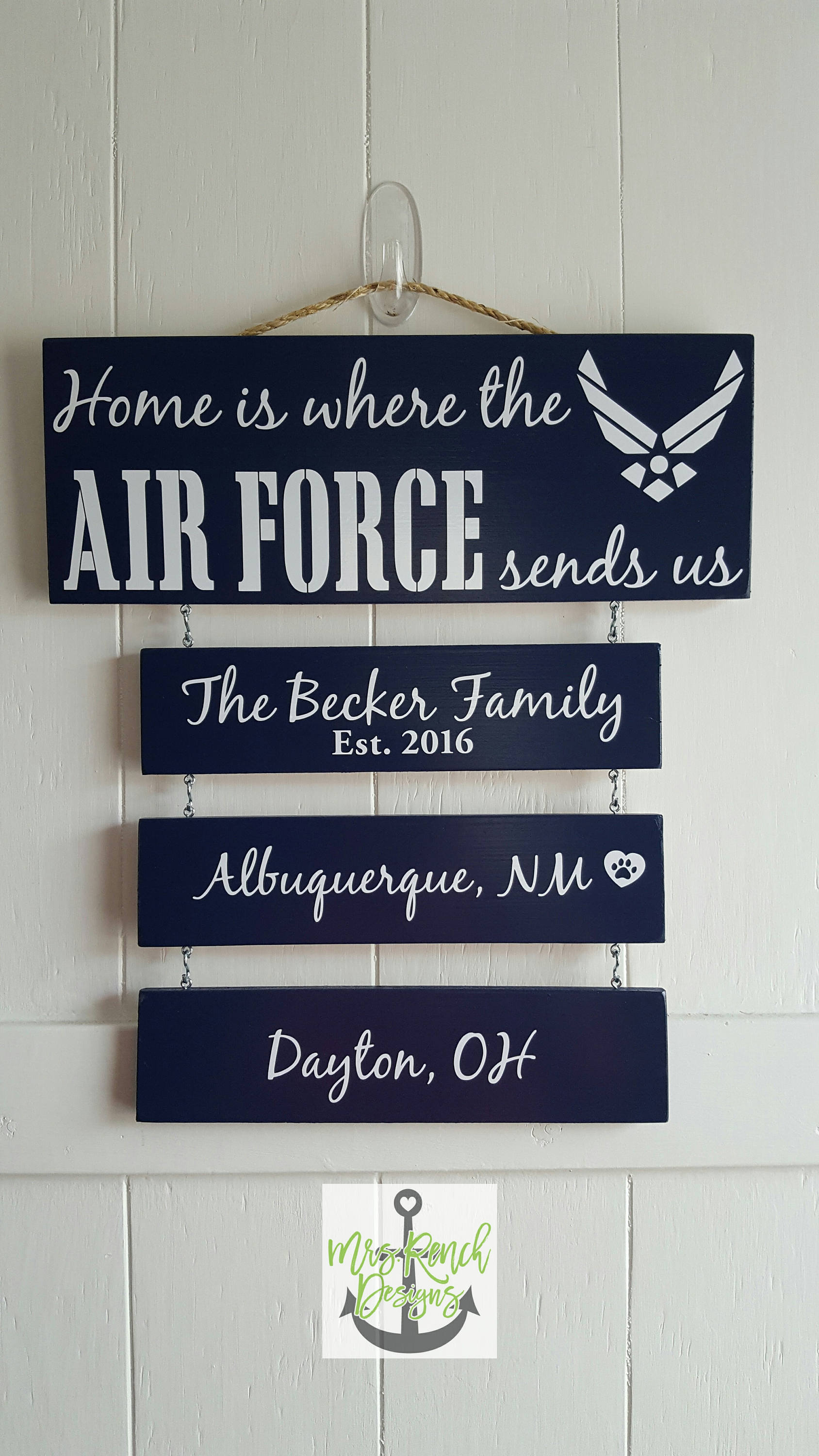 Home is where the Air Force sends.. Air Force family