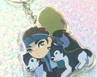 LES ENFANTS TERRIBLE - 2.5" acrylic keychain