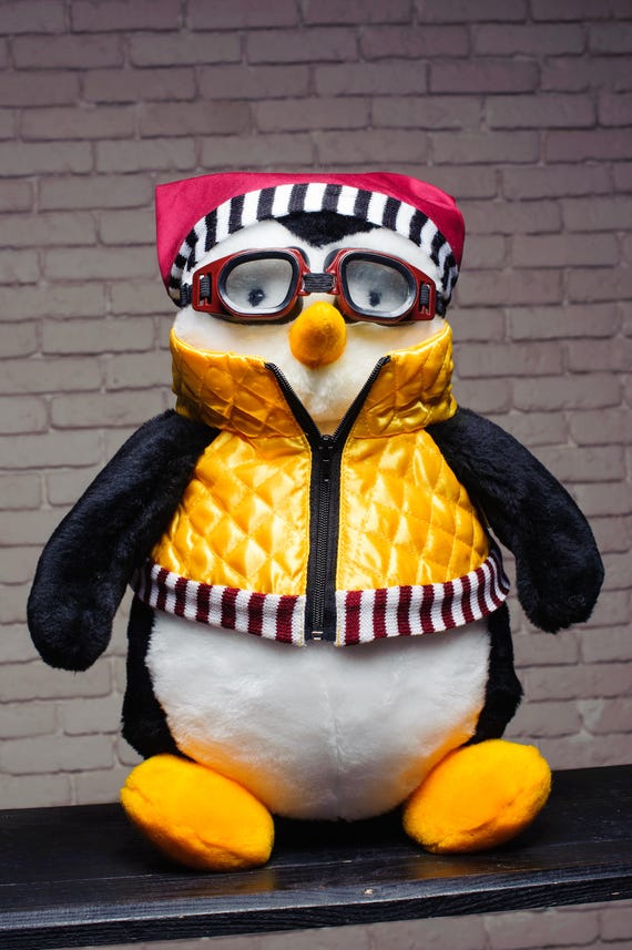 Hugsy Penguin Friends TV Show. The BEST soft toy of Joey