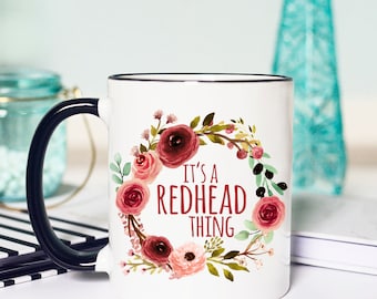 Redhead Gift, Gift for Redhead, Redheaded Gift, Cute Redhead Gift, Redhead, Redheaded, Cute Redheaded Gift, Cute Gift for Redhead, Mug