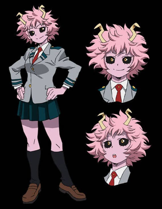 Mina Ashido Horns Boku No Hero Academia