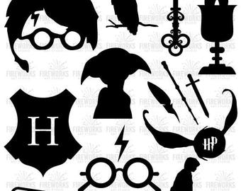 Download Hogwarts silhouette | Etsy