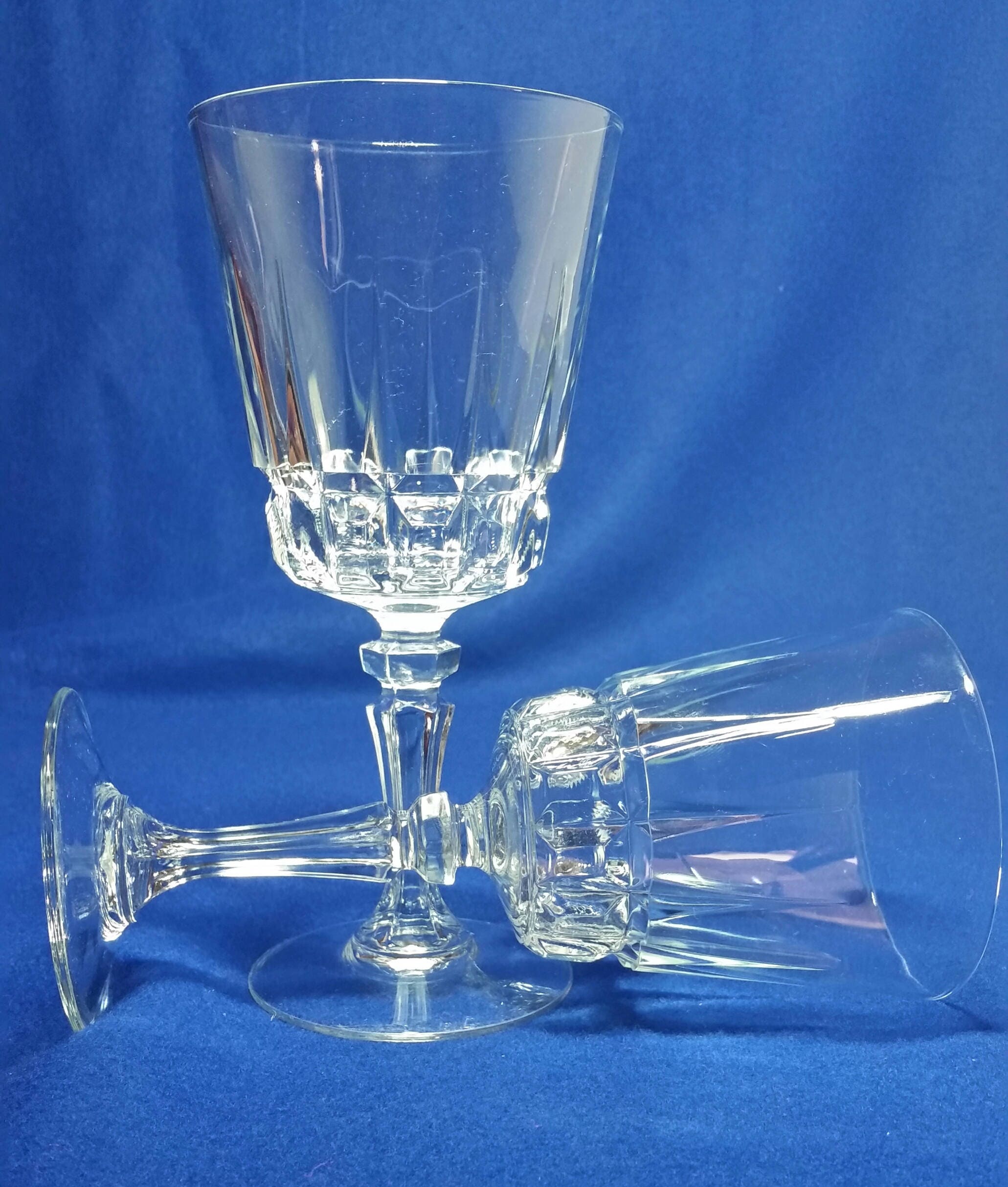 Princess House Esprit Crystal Water Glass Setprincess 1367