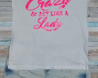 Download Football Hide Your Crazy & Act Like A Lady Until It's
