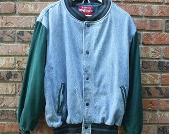 Vintage Varsity Seinfeld Jacket Men's Medium 90s