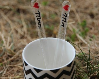 G3 Mr. & Mrs. Drink Stirrers main image 0
