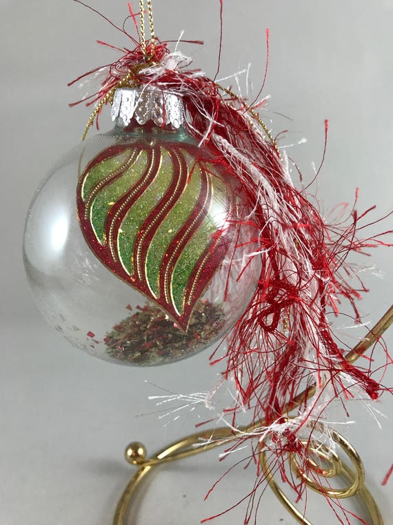 Christmas Glass Die Cut Ornament
