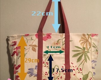 Trillions/Rumi Katsuta's Handmade Woman's Tote Bag with a Small Bag