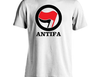 Antifa Tee T-Shirt Anti-fascism Antifascism Movement Protest