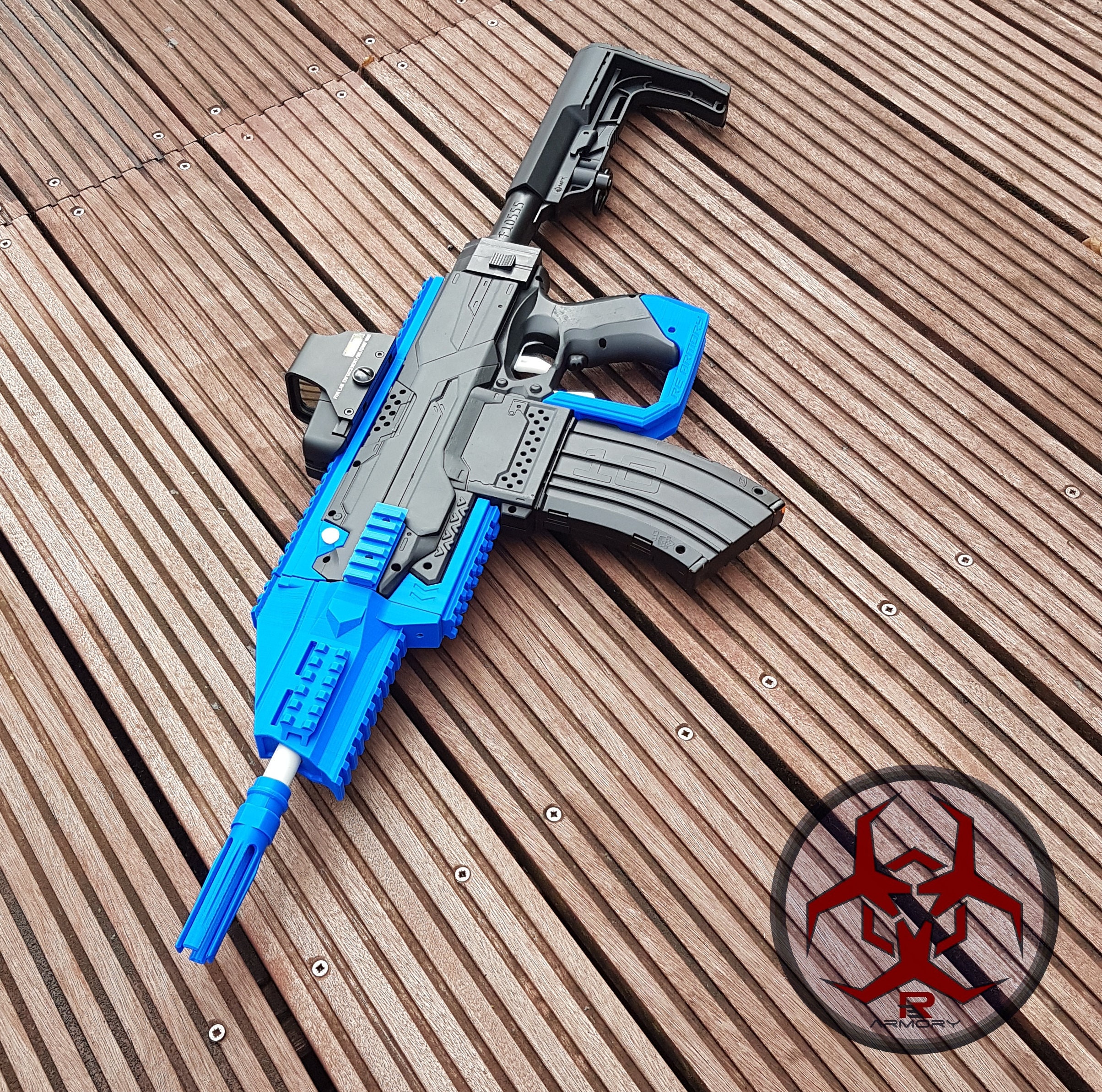 CZ Scorpion Style Kit for Nerf Stryfe 3D printed Cosplay