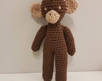 Newborn Crochet Monkey Outfit