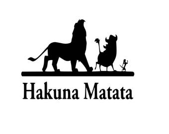 Hakuna matata svg | Etsy