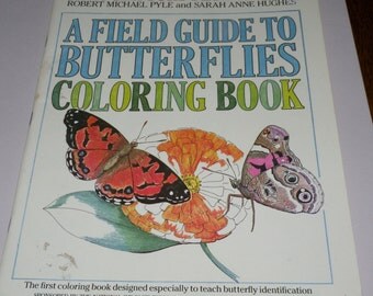 Coloring Book, Roger Tory Peterson Field Guide to Butterflies