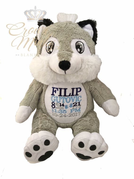 personalized stuffed animal with picture