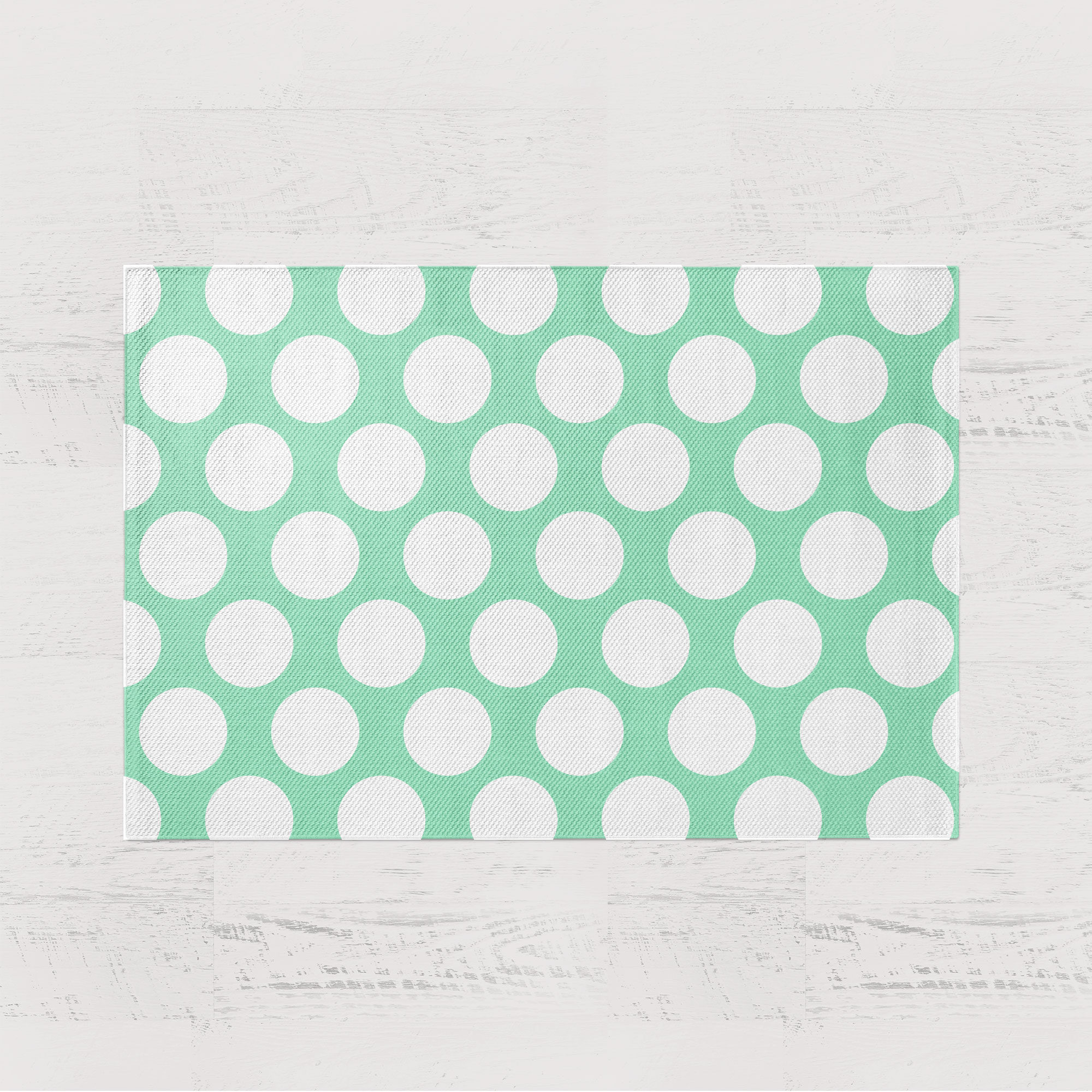45 colors Polka Dot Nursery Rug Polka Dot Nursery Decor Mint