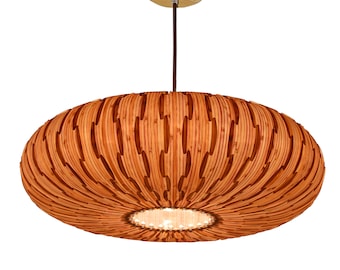 5% OFF SALES!! Pendant Light,Umbrella Pendant Lamp,made of natural bamboo veneer, a great lighting for dining room and bedroom,ceiling lamp