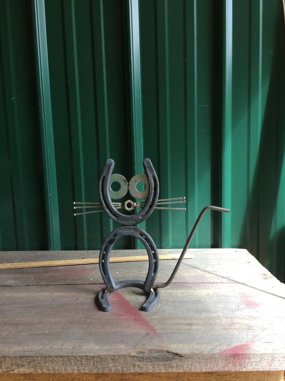 Horseshoe Cat sitting