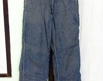 hickory stripe jeans