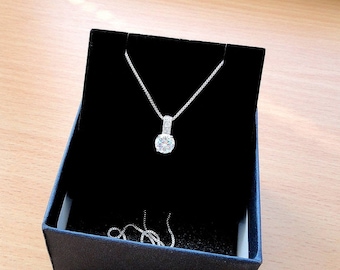 Wedding pendant wedding necklace bridal pendant bridesmaid necklace wedding pendants bridesmaids pendant tiny crystal pendant necklace