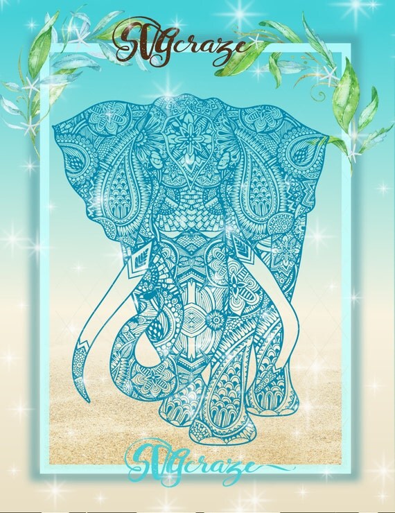 Free Free 149 Simple Mandala Elephant Svg SVG PNG EPS DXF File