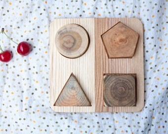 Montessori baby puzzle, Montessori Toddler Toy, Montessori Puzzle, Wooden Toy, Education Toy