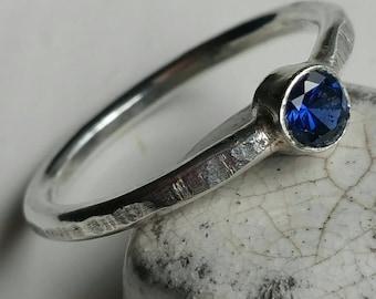 stackable sapphire rings for women