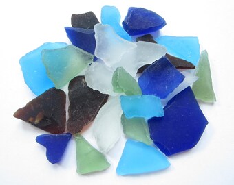 Sea Glass Mix-Beach Glass Assorted Colors-Sea Glass Bulk-Craft Supplies-Beach Wedding Decor-Wedding Supplies-Beach Home Decor-Sea Glass