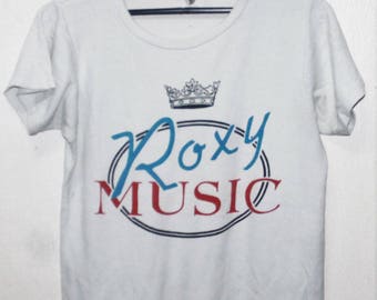 roxy music t shirts