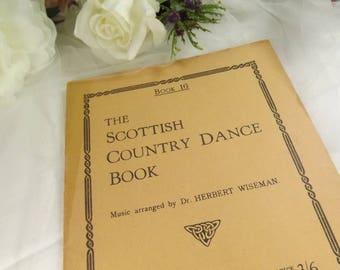 Scottish , Vintage Scottish Country Dance Booklet 1950s