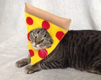 Pepperoni Pizza Costume for Cats