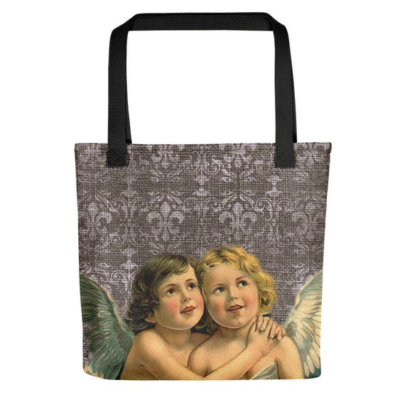 angels tote bags