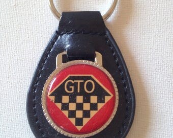 Pontiac GTO Genuine Leather Key Chain