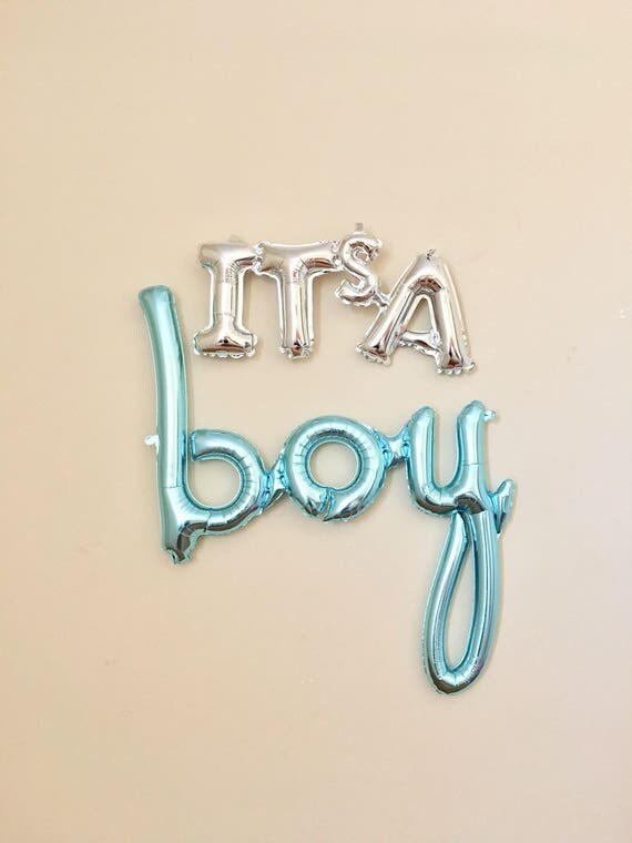 boy baby announcement