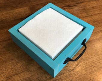 Rustic Wood Napkin Holder Farmhouse Style Distressed 8 Rustic Wood Napkin Holder Farmhouse Style Distressed 8