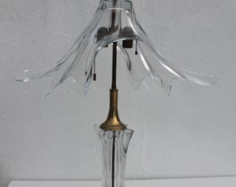Vintage French Murano Glass Table Lamp.