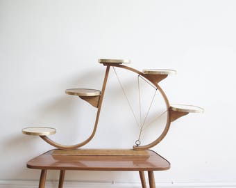 Mid century vintage 50s 60s German plant stand flower stand