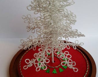 Westrim Crafts 2003 Mini Tree glass bead Ornament Kit -use