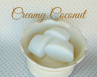 Creamy Coconut Wax Melt - Wax shot - Candle Melt - Tart Melt - Home Fragrance - Coconut Candle Melt- Highly Scented Wax - Coconut Candle