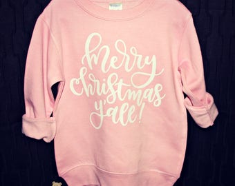 merry christmas yall sweatshirt