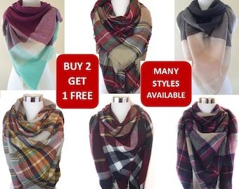 Blanket Scarf, Plaid blanket scarf, Tartan plaid scarf, Zara blanket scarf, Tartan scarf, Oversized scarf, Oversized plaid scarf