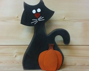 halloween black cat with pumpkin halloween black cat halloween decorations wooden black cat - Black Cat Halloween Decorations halloween black cat with pumpkin halloween black cat halloween decorations wooden black cat - Black Cat Halloween Decorations