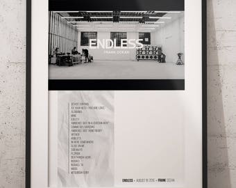Frank ocean Endless, Frank ocean Channel orange album poster, Frank ocean wall decor, Frank ocean art, Frank ocean channel orange, hip hop