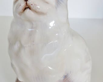 royal doulton white cat